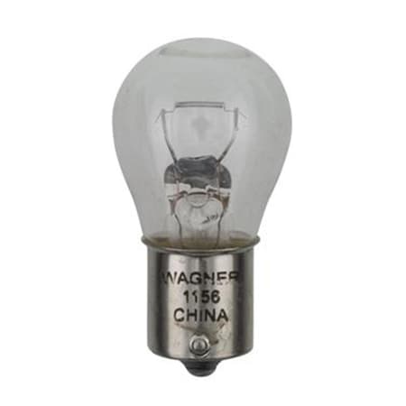 Wagner 1156 Back Up Light Bulb- Clear W31-1156